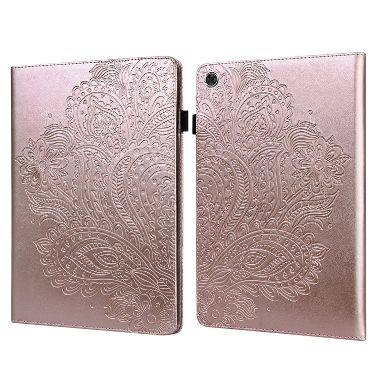 Peacock Embossed Pattern TPU + PU Horizontal Flip Leather Case with Holder & Card Slots & Wallet & Sleep / Wake-up Function, For Lenovo E10, For Lenovo Tab M10 Plus, For Lenovo Tab M8 (FHD) TB-8705F, For Lenovo Tab M10 HD TB-605L X605F                 ...