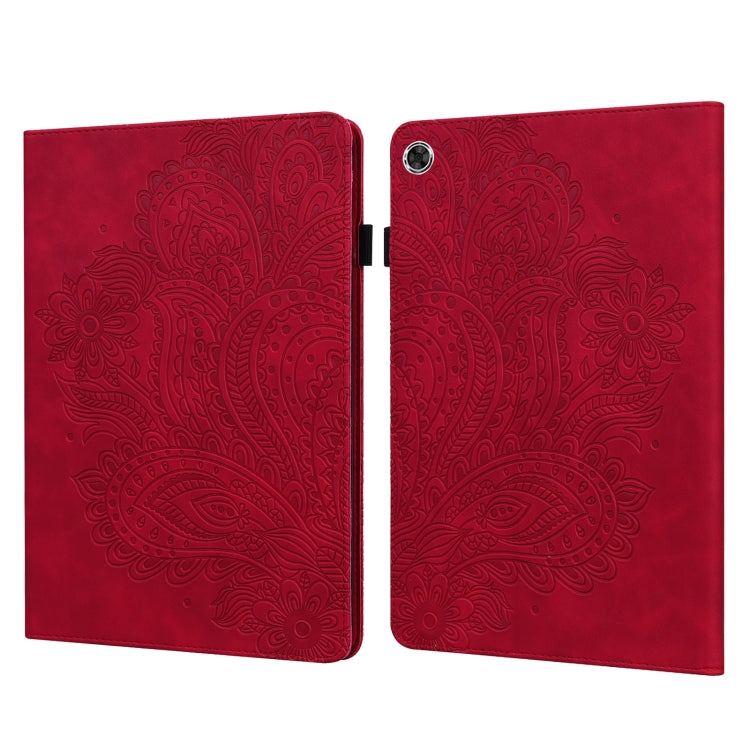 Peacock Embossed Pattern TPU + PU Horizontal Flip Leather Case with Holder & Card Slots & Wallet & Sleep / Wake-up Function, For Lenovo E10, For Lenovo Tab M10 Plus, For Lenovo Tab M8 (FHD) TB-8705F, For Lenovo Tab M10 HD TB-605L X605F                 ...