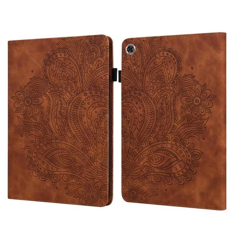 Peacock Embossed Pattern TPU + PU Horizontal Flip Leather Case with Holder & Card Slots & Wallet & Sleep / Wake-up Function, For Lenovo E10, For Lenovo Tab M10 Plus, For Lenovo Tab M8 (FHD) TB-8705F, For Lenovo Tab M10 HD TB-605L X605F                 ...