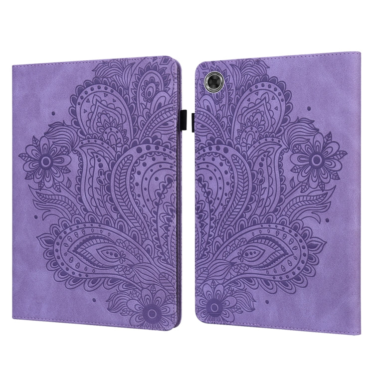 Peacock Embossed Pattern TPU + PU Horizontal Flip Leather Case with Holder & Card Slots & Wallet & Sleep / Wake-up Function, For Lenovo E10, For Lenovo Tab M10 Plus, For Lenovo Tab M8 (FHD) TB-8705F, For Lenovo Tab M10 HD TB-605L X605F                 ...