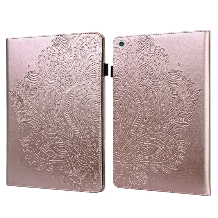 Peacock Embossed Pattern TPU + PU Horizontal Flip Leather Case with Holder & Card Slots & Wallet & Sleep / Wake-up Function, For Lenovo E10, For Lenovo Tab M10 Plus, For Lenovo Tab M8 (FHD) TB-8705F, For Lenovo Tab M10 HD TB-605L X605F                 ...