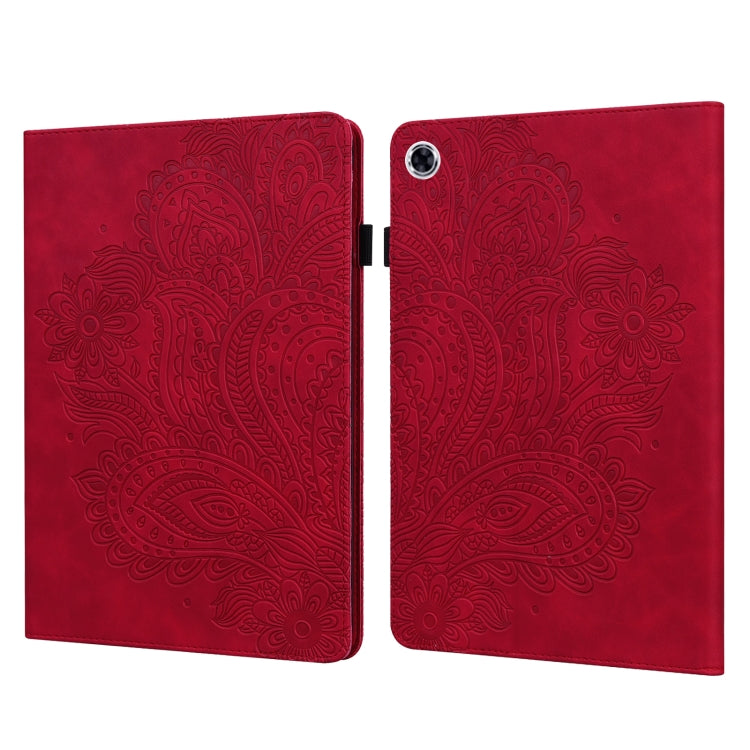 Peacock Embossed Pattern TPU + PU Horizontal Flip Leather Case with Holder & Card Slots & Wallet & Sleep / Wake-up Function, For Lenovo E10, For Lenovo Tab M10 Plus, For Lenovo Tab M8 (FHD) TB-8705F, For Lenovo Tab M10 HD TB-605L X605F                 ...
