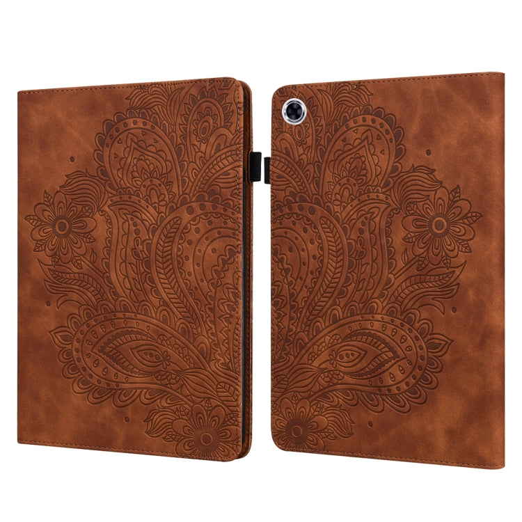 Peacock Embossed Pattern TPU + PU Horizontal Flip Leather Case with Holder & Card Slots & Wallet & Sleep / Wake-up Function, For Lenovo E10, For Lenovo Tab M10 Plus, For Lenovo Tab M8 (FHD) TB-8705F, For Lenovo Tab M10 HD TB-605L X605F                 ...
