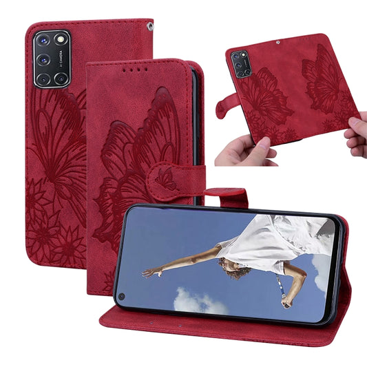 Retro Skin Feel Butterflies Embossing Horizontal Flip Leather Case with Holder & Card Slots & Wallet, For OPPO A52 / A72 / A92, For OPPO A9 (2020), For Huawei P Smart 2021, For Huawei Honor 10X Lite, For Nokia 2.4, For Nokia 3.4