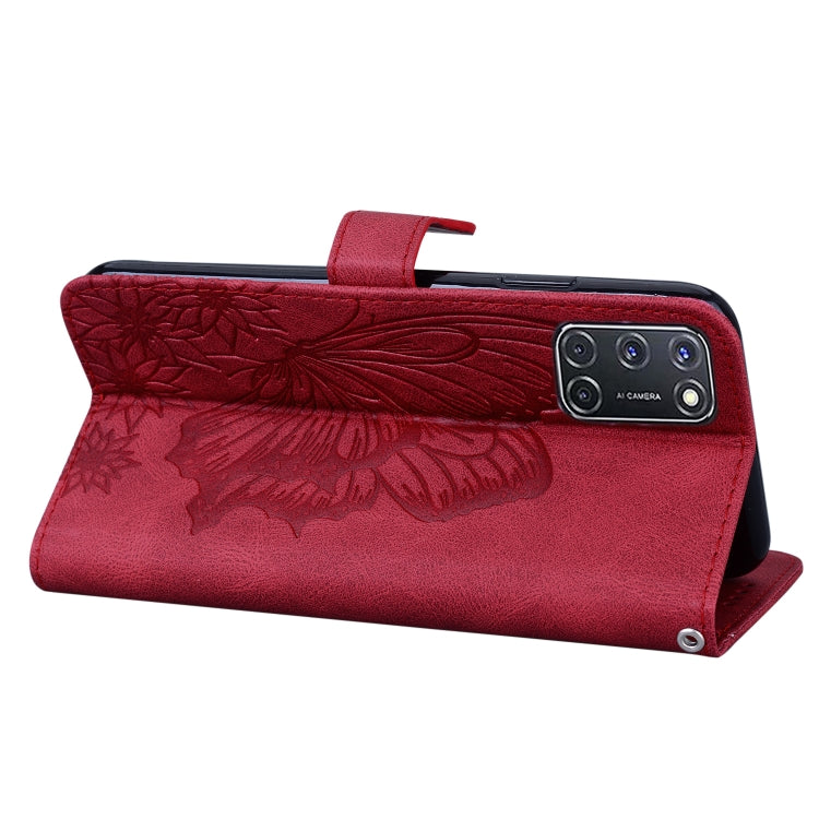 Retro Skin Feel Butterflies Embossing Horizontal Flip Leather Case with Holder & Card Slots & Wallet, For OPPO A52 / A72 / A92, For OPPO A9 (2020), For Huawei P Smart 2021, For Huawei Honor 10X Lite, For Nokia 2.4, For Nokia 3.4