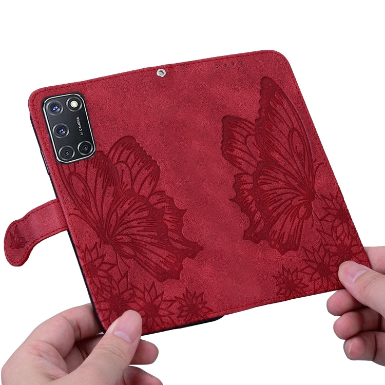 Retro Skin Feel Butterflies Embossing Horizontal Flip Leather Case with Holder & Card Slots & Wallet, For OPPO A52 / A72 / A92, For OPPO A9 (2020), For Huawei P Smart 2021, For Huawei Honor 10X Lite, For Nokia 2.4, For Nokia 3.4