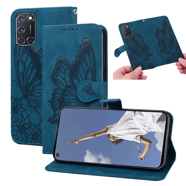 Retro Skin Feel Butterflies Embossing Horizontal Flip Leather Case with Holder & Card Slots & Wallet, For OPPO A52 / A72 / A92, For OPPO A9 (2020), For Huawei P Smart 2021, For Huawei Honor 10X Lite, For Nokia 2.4, For Nokia 3.4