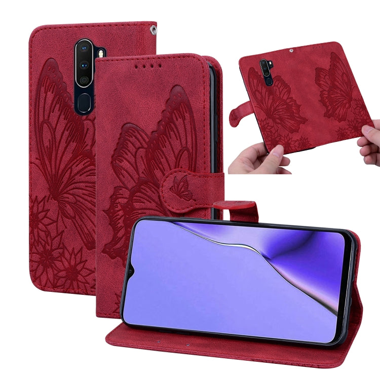 Retro Skin Feel Butterflies Embossing Horizontal Flip Leather Case with Holder & Card Slots & Wallet, For OPPO A52 / A72 / A92, For OPPO A9 (2020), For Huawei P Smart 2021, For Huawei Honor 10X Lite, For Nokia 2.4, For Nokia 3.4