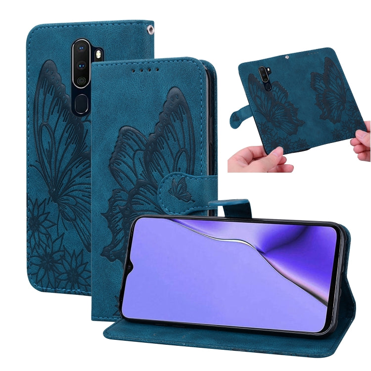 Retro Skin Feel Butterflies Embossing Horizontal Flip Leather Case with Holder & Card Slots & Wallet, For OPPO A52 / A72 / A92, For OPPO A9 (2020), For Huawei P Smart 2021, For Huawei Honor 10X Lite, For Nokia 2.4, For Nokia 3.4