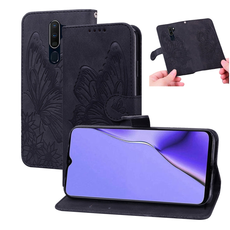 Retro Skin Feel Butterflies Embossing Horizontal Flip Leather Case with Holder & Card Slots & Wallet, For OPPO A52 / A72 / A92, For OPPO A9 (2020), For Huawei P Smart 2021, For Huawei Honor 10X Lite, For Nokia 2.4, For Nokia 3.4