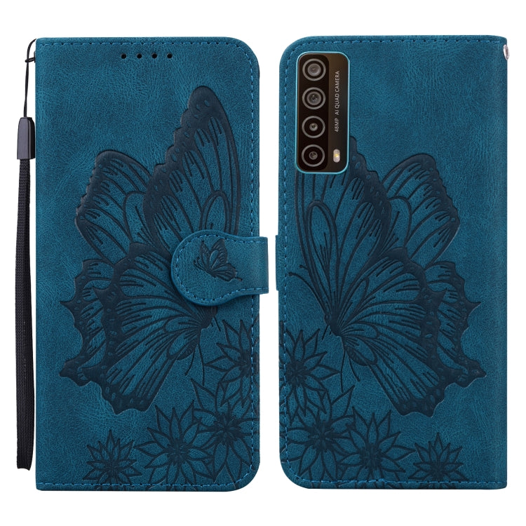 Retro Skin Feel Butterflies Embossing Horizontal Flip Leather Case with Holder & Card Slots & Wallet, For OPPO A52 / A72 / A92, For OPPO A9 (2020), For Huawei P Smart 2021, For Huawei Honor 10X Lite, For Nokia 2.4, For Nokia 3.4
