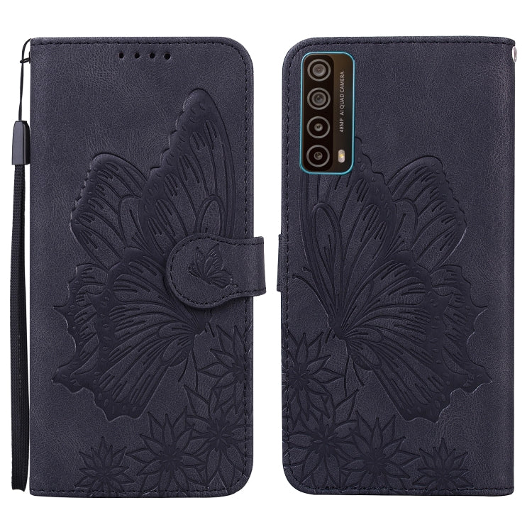 Retro Skin Feel Butterflies Embossing Horizontal Flip Leather Case with Holder & Card Slots & Wallet, For OPPO A52 / A72 / A92, For OPPO A9 (2020), For Huawei P Smart 2021, For Huawei Honor 10X Lite, For Nokia 2.4, For Nokia 3.4