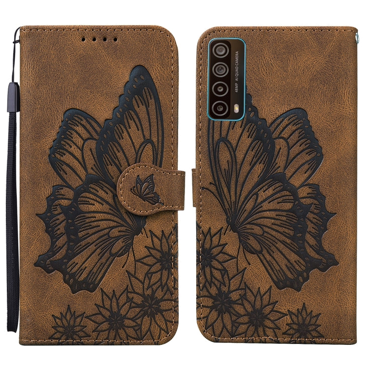 Retro Skin Feel Butterflies Embossing Horizontal Flip Leather Case with Holder & Card Slots & Wallet, For OPPO A52 / A72 / A92, For OPPO A9 (2020), For Huawei P Smart 2021, For Huawei Honor 10X Lite, For Nokia 2.4, For Nokia 3.4