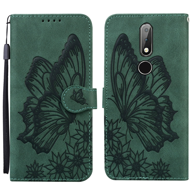 Retro Skin Feel Butterflies Embossing Horizontal Flip Leather Case with Holder & Card Slots & Wallet, For OPPO A52 / A72 / A92, For OPPO A9 (2020), For Huawei P Smart 2021, For Huawei Honor 10X Lite, For Nokia 2.4, For Nokia 3.4