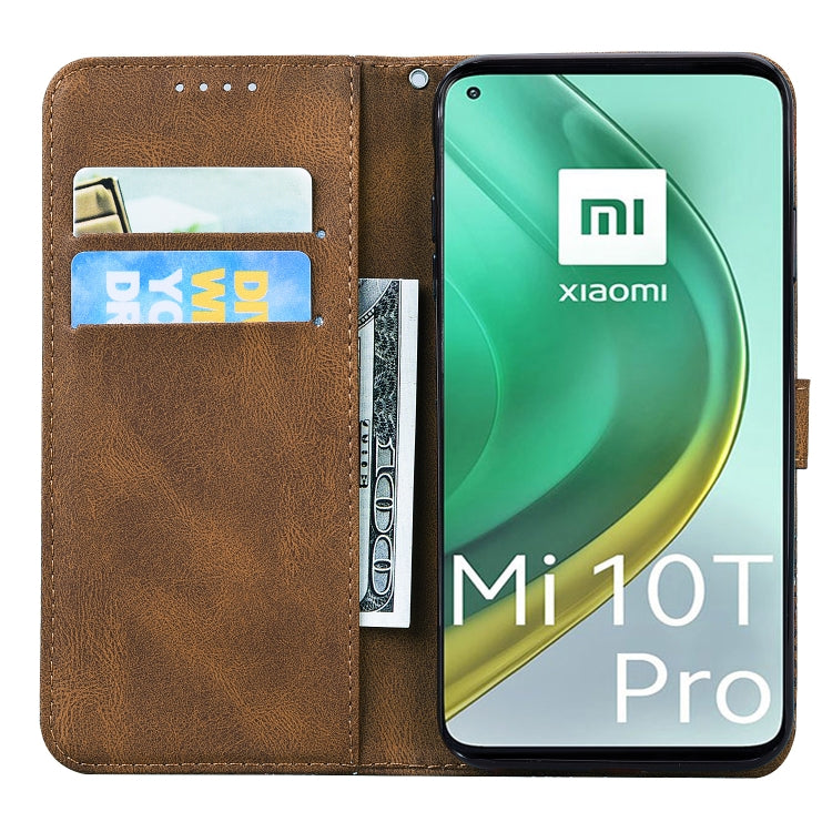 Retro Skin Feel Butterflies Embossing Horizontal Flip Leather Case with Holder & Card Slots & Wallet, For Xiaomi Mi 10T Pro 5G, For Xiaomi Mi 10T Lite 5G
