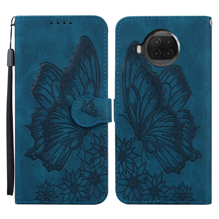 Retro Skin Feel Butterflies Embossing Horizontal Flip Leather Case with Holder & Card Slots & Wallet, For Xiaomi Mi 10T Pro 5G, For Xiaomi Mi 10T Lite 5G