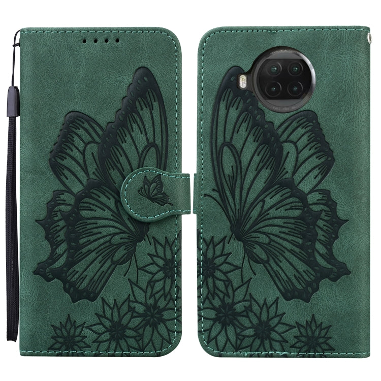 Retro Skin Feel Butterflies Embossing Horizontal Flip Leather Case with Holder & Card Slots & Wallet, For Xiaomi Mi 10T Pro 5G, For Xiaomi Mi 10T Lite 5G