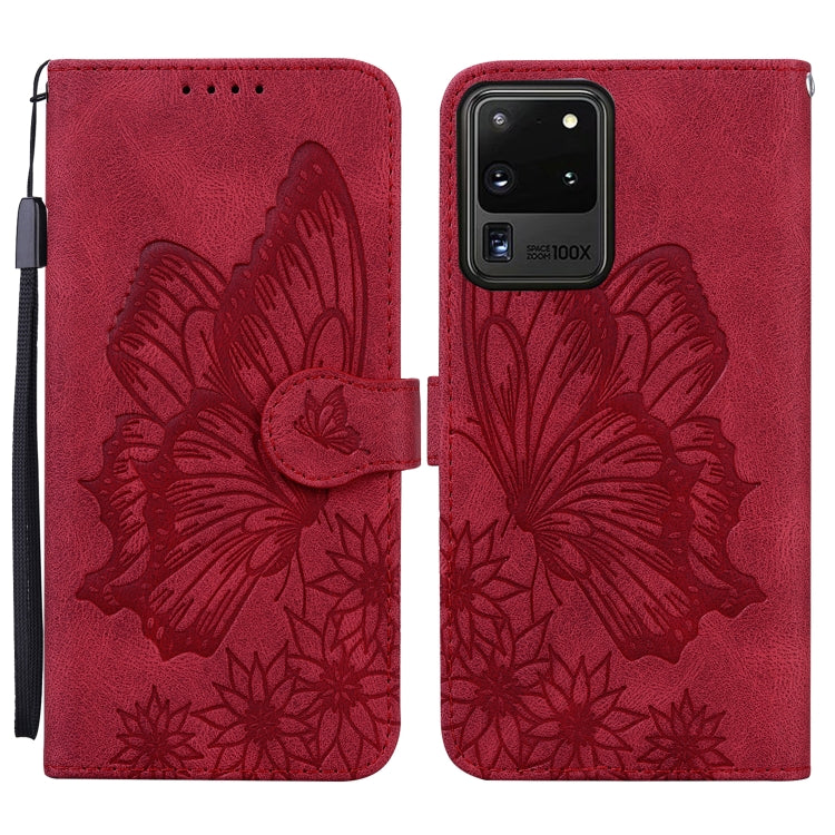 Retro Skin Feel Butterflies Embossing Horizontal Flip Leather Case with Holder & Card Slots & Wallet, For Samsung Galaxy Note20 5G, For Samsung Galaxy S20, For Samsung Galaxy S20 FE, For Samsung Galaxy S20+, For Samsung Galaxy S20 Ultra                ...