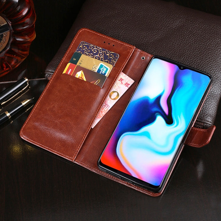 idewei Crazy Horse Texture Horizontal Flip Leather Case with Holder & Card Slots & Wallet, For Lenovo K12, For Lenovo K12 Note, For Lenovo K12 Pro, For LG K71, For OPPO A15s, For OPPO Reno5 4G