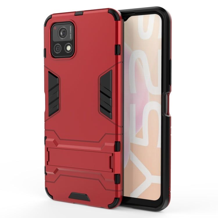 PC + TPU Shockproof Protective Case with Holder, For vivo Y52s 5G, For Xiaomi Mi 11, For Samsung Galaxy A02s(EU Edition)