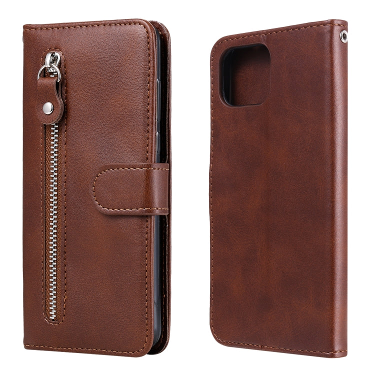 Fashion Calf Texture Zipper Horizontal Flip Leather Case with Holder & Card Slots & Wallet, For OPPO F17 Pro / A93, For OPPO Realme 5 / 5s / C3, For Google Pixel 4a 4G, For Google Pixel 5 XL / Pixel 4a 5G, For Xiaomi Poco M3 / Redmi Note 9 4G          ...