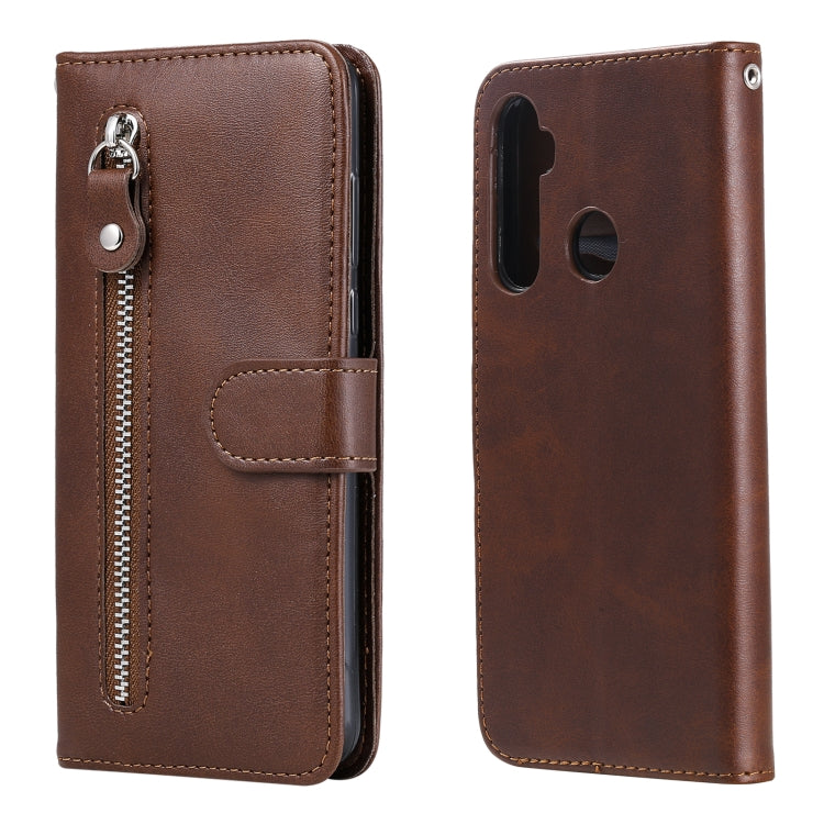 Fashion Calf Texture Zipper Horizontal Flip Leather Case with Holder & Card Slots & Wallet, For OPPO F17 Pro / A93, For OPPO Realme 5 / 5s / C3, For Google Pixel 4a 4G, For Google Pixel 5 XL / Pixel 4a 5G, For Xiaomi Poco M3 / Redmi Note 9 4G          ...