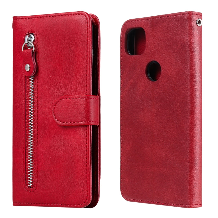 Fashion Calf Texture Zipper Horizontal Flip Leather Case with Holder & Card Slots & Wallet, For OPPO F17 Pro / A93, For OPPO Realme 5 / 5s / C3, For Google Pixel 4a 4G, For Google Pixel 5 XL / Pixel 4a 5G, For Xiaomi Poco M3 / Redmi Note 9 4G          ...
