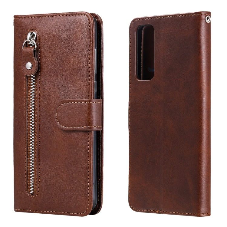 Fashion Calf Texture Zipper Horizontal Flip Leather Case with Holder & Card Slots & Wallet, For OPPO F17 Pro / A93, For OPPO Realme 5 / 5s / C3, For Google Pixel 4a 4G, For Google Pixel 5 XL / Pixel 4a 5G, For Xiaomi Poco M3 / Redmi Note 9 4G          ...