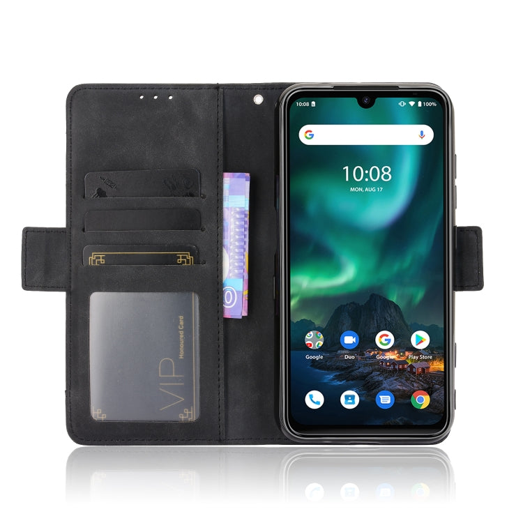 Wallet Style Skin Feel Calf Pattern Leather Case with Separate Card Slot, For UMIDIGI Bison