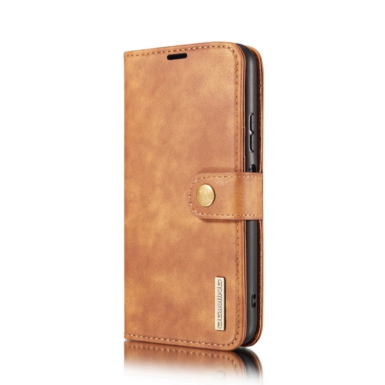 DG.MING Crazy Horse Texture Flip Detachable Magnetic Leather Case with Holder & Card Slots & Wallet, For Samsung Galaxy A12, For Samsung Galaxy A32 5G, For Samsung Galaxy A52 5G / 4G, For Samsung Galaxy A72 5G / 4G