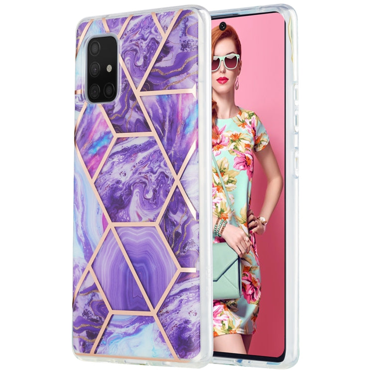 3D Electroplating Marble Pattern TPU Protective Case, For Xiaomi Redmi Note 9S / 9 Pro / 9 Pro Max, For Samsung Galaxy A42 5G, For Samsung Galaxy A51 5G, For Samsung Galaxy A71 5G, For Samsung Galaxy M31, For Samsung Galaxy S20                         ...