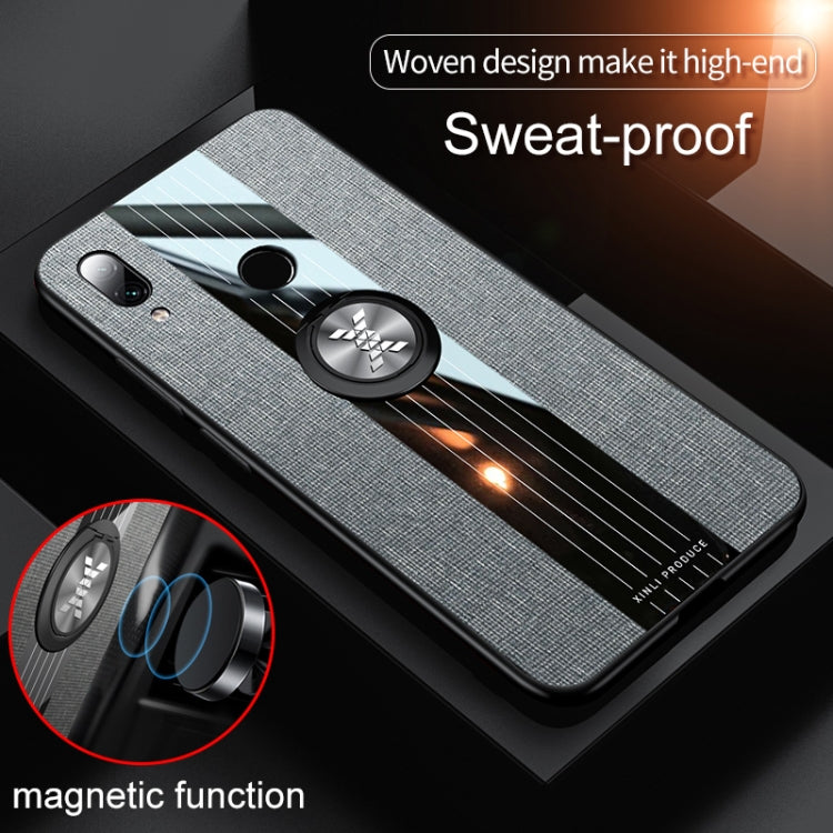 XINLI Stitching Cloth Textue Shockproof TPU Protective Case with Ring Holder, For Xiaomi Redmi 7, For Xiaomi Mi 9T / Redmi K20, For Xiaomi Redmi Note 5, For Xiaomi Redmi Note 7, For Xiaomi Redmi 5 Plus, For Xiaomi Redmi Note 8, For Xiaomi Mi 8         ...