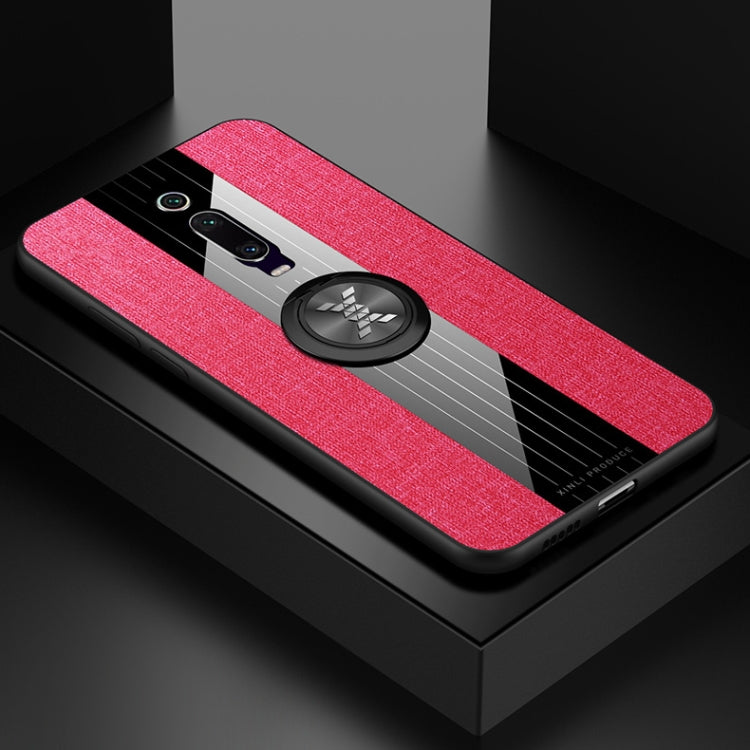 XINLI Stitching Cloth Textue Shockproof TPU Protective Case with Ring Holder, For Xiaomi Redmi 7, For Xiaomi Mi 9T / Redmi K20, For Xiaomi Redmi Note 5, For Xiaomi Redmi Note 7, For Xiaomi Redmi 5 Plus, For Xiaomi Redmi Note 8, For Xiaomi Mi 8         ...