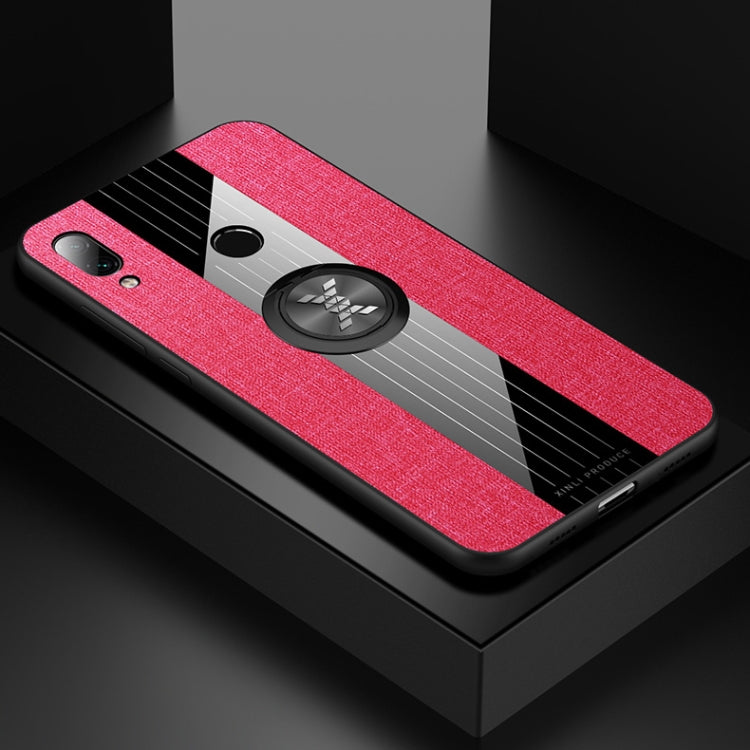 XINLI Stitching Cloth Textue Shockproof TPU Protective Case with Ring Holder, For Xiaomi Redmi 7, For Xiaomi Mi 9T / Redmi K20, For Xiaomi Redmi Note 5, For Xiaomi Redmi Note 7, For Xiaomi Redmi 5 Plus, For Xiaomi Redmi Note 8, For Xiaomi Mi 8         ...