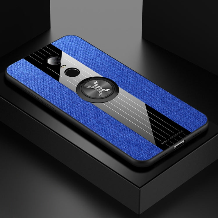 XINLI Stitching Cloth Textue Shockproof TPU Protective Case with Ring Holder, For Xiaomi Redmi 7, For Xiaomi Mi 9T / Redmi K20, For Xiaomi Redmi Note 5, For Xiaomi Redmi Note 7, For Xiaomi Redmi 5 Plus, For Xiaomi Redmi Note 8, For Xiaomi Mi 8         ...