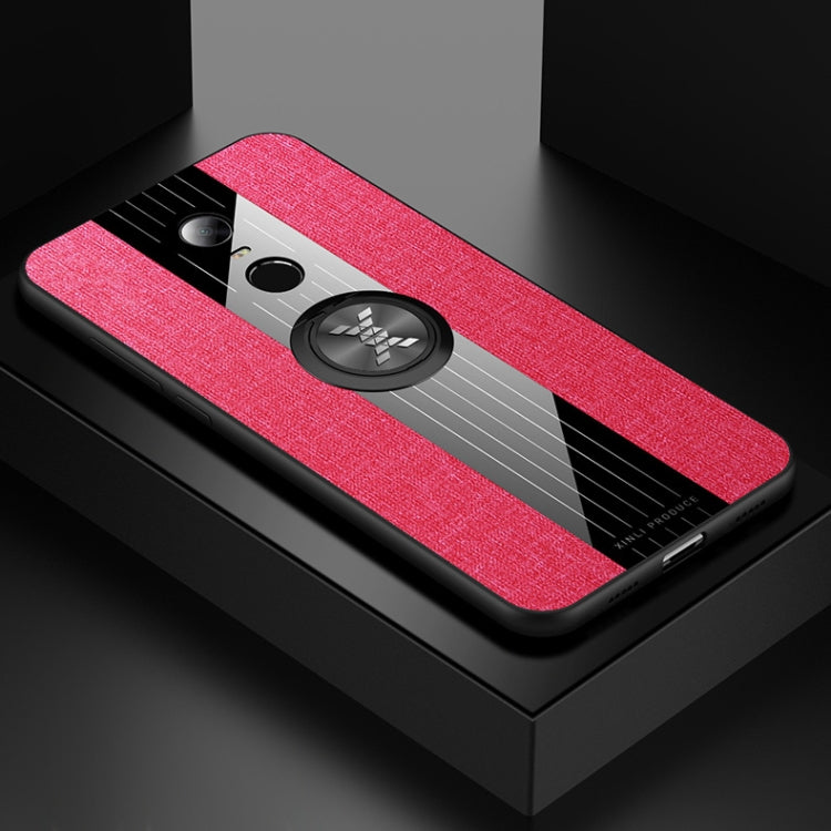 XINLI Stitching Cloth Textue Shockproof TPU Protective Case with Ring Holder, For Xiaomi Redmi 7, For Xiaomi Mi 9T / Redmi K20, For Xiaomi Redmi Note 5, For Xiaomi Redmi Note 7, For Xiaomi Redmi 5 Plus, For Xiaomi Redmi Note 8, For Xiaomi Mi 8         ...
