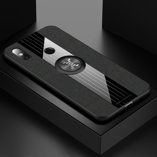 XINLI Stitching Cloth Textue Shockproof TPU Protective Case with Ring Holder, For Xiaomi Mi 6X / A2, For Xiaomi Mi 9 SE, For Xiaomi Mi CC9, For Xiaomi Mi CC9e, For Xiaomi Mi 8 Lite
