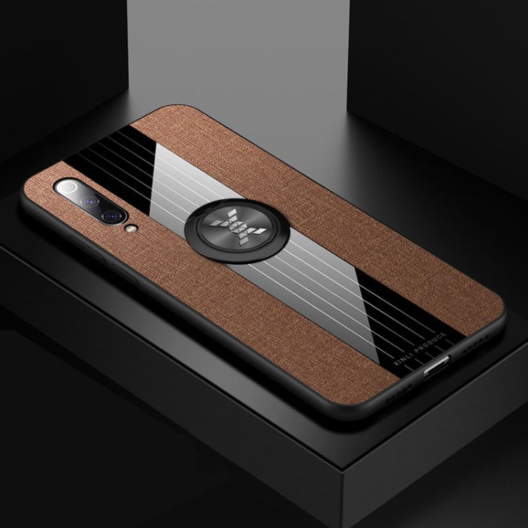 XINLI Stitching Cloth Textue Shockproof TPU Protective Case with Ring Holder, For Xiaomi Mi 6X / A2, For Xiaomi Mi 9 SE, For Xiaomi Mi CC9, For Xiaomi Mi CC9e, For Xiaomi Mi 8 Lite