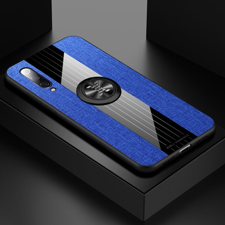 XINLI Stitching Cloth Textue Shockproof TPU Protective Case with Ring Holder, For Xiaomi Mi 6X / A2, For Xiaomi Mi 9 SE, For Xiaomi Mi CC9, For Xiaomi Mi CC9e, For Xiaomi Mi 8 Lite