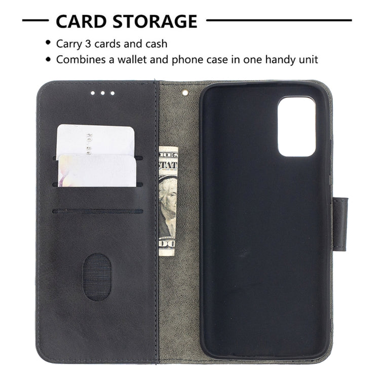 Matching Color Crocodile Texture Horizontal Flip PU Leather Case with Wallet & Holder & Card Slots, For Samsung Galaxy A02s (EU Version)