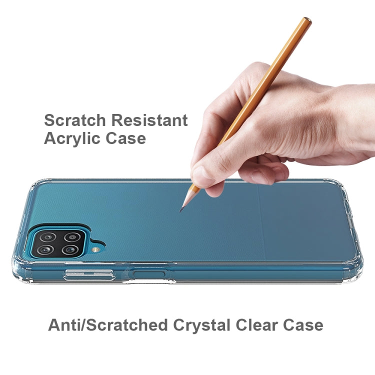 Scratchproof TPU + Acrylic Protective Case, For Samsung Galaxy A12, For Samsung Galaxy A32 5G, For Samsung Galaxy A72 5G / 4G, For Samsung Galaxy A52 5G / 4G, For Samsung Galaxy A02s (US Version), For Samsung Galaxy A02s (European Version