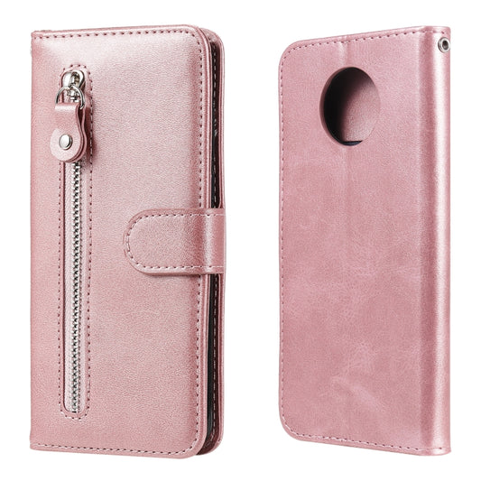 For Xiaomi Redmi Note 9 5G (CN Version) / Note 9T 5G Fashion Calf Texture Zipper Horizontal Flip Leather Case with Holder & Card Slots & Wallet, For Xiaomi Redmi Note 9 5G (CN Version)