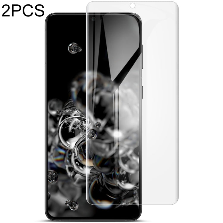 2 PCS IMAK Curved Full Screen Hydrogel Film, For Samsung Galaxy S21 5G, For Samsung Galaxy S21+ 5G, For Samsung Galaxy S21 Ultra 5G, For Xiaomi Mi 11 5G