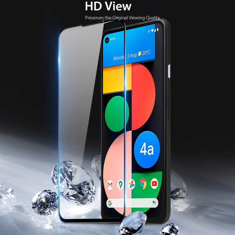 DUX DUCIS 0.33mm 9H Medium Alumina HD Full Screen Tempered Glass Film, For Google Pixel 4a, For Google Pixel 4a 5G, For Google Pixel 5, For Xiaomi Redmi Note 9T 5G
