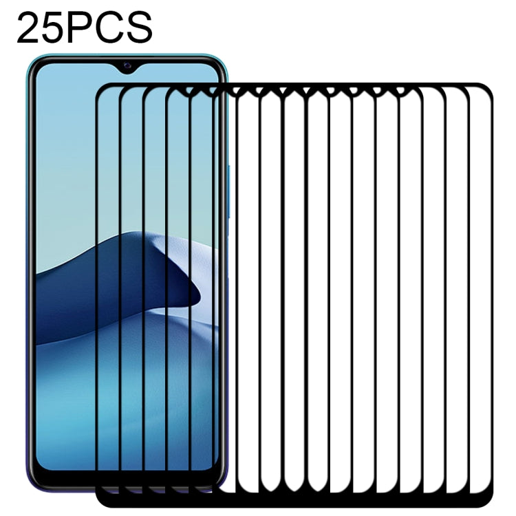 25 PCS Full Glue Full Screen Tempered Glass Film, For Samsung Galaxy A02 (25 PCS), For Xiaomi Redmi K40 (25 PCS), For vivo Y20A (25 PCS), For OPPO Reno5 K (25 PCS), For Motorola Moto G9 Power (25 PCS), For OPPO A55 5G (25 PCS), For vivo Y31s 5G (25 PCS...