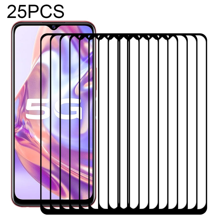 25 PCS Full Glue Full Screen Tempered Glass Film, For Samsung Galaxy A02 (25 PCS), For Xiaomi Redmi K40 (25 PCS), For vivo Y20A (25 PCS), For OPPO Reno5 K (25 PCS), For Motorola Moto G9 Power (25 PCS), For OPPO A55 5G (25 PCS), For vivo Y31s 5G (25 PCS...