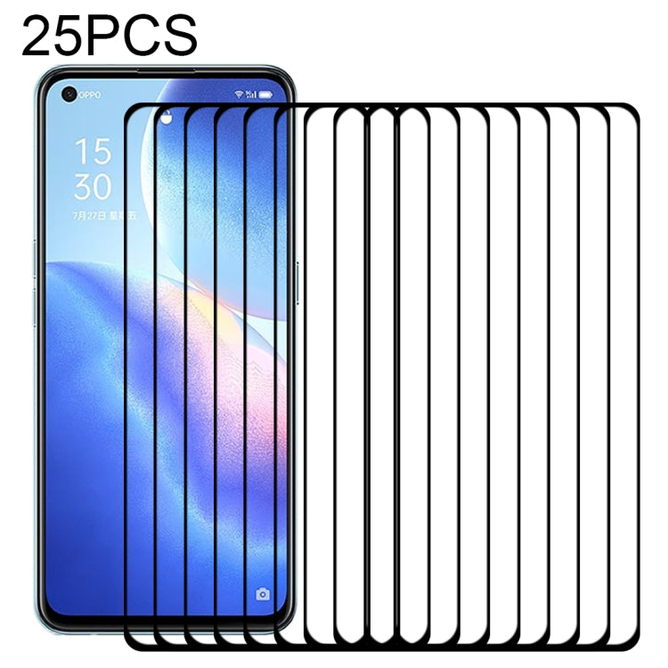25 PCS Full Glue Full Screen Tempered Glass Film, For Samsung Galaxy A02 (25 PCS), For Xiaomi Redmi K40 (25 PCS), For vivo Y20A (25 PCS), For OPPO Reno5 K (25 PCS), For Motorola Moto G9 Power (25 PCS), For OPPO A55 5G (25 PCS), For vivo Y31s 5G (25 PCS...