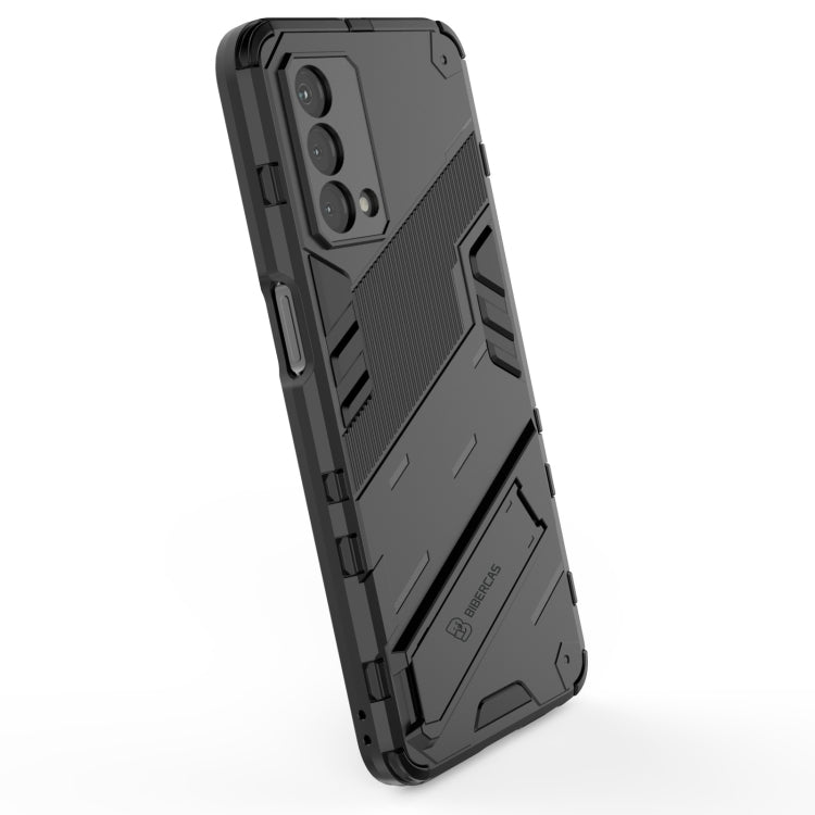 Punk Armor 2 in 1 PC + TPU Shockproof Case with Invisible Holder, For OPPO A93 5G, For OPPO A53 4G, For OPPO F17 Pro, For Realme C15, For Realme 7 Pro, For Realme 7, For OPPO Reno5 5G