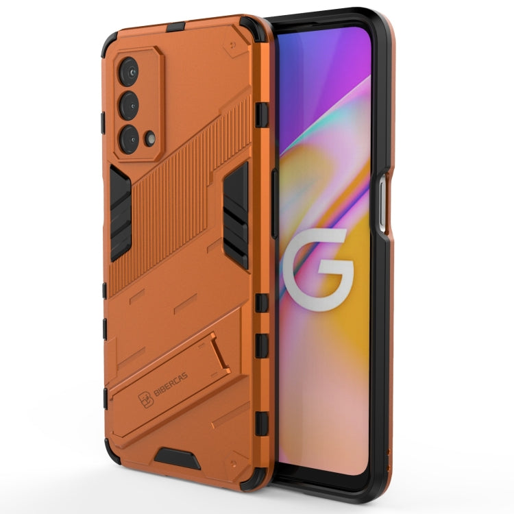 Punk Armor 2 in 1 PC + TPU Shockproof Case with Invisible Holder, For OPPO A93 5G, For OPPO A53 4G, For OPPO F17 Pro, For Realme C15, For Realme 7 Pro, For Realme 7, For OPPO Reno5 5G