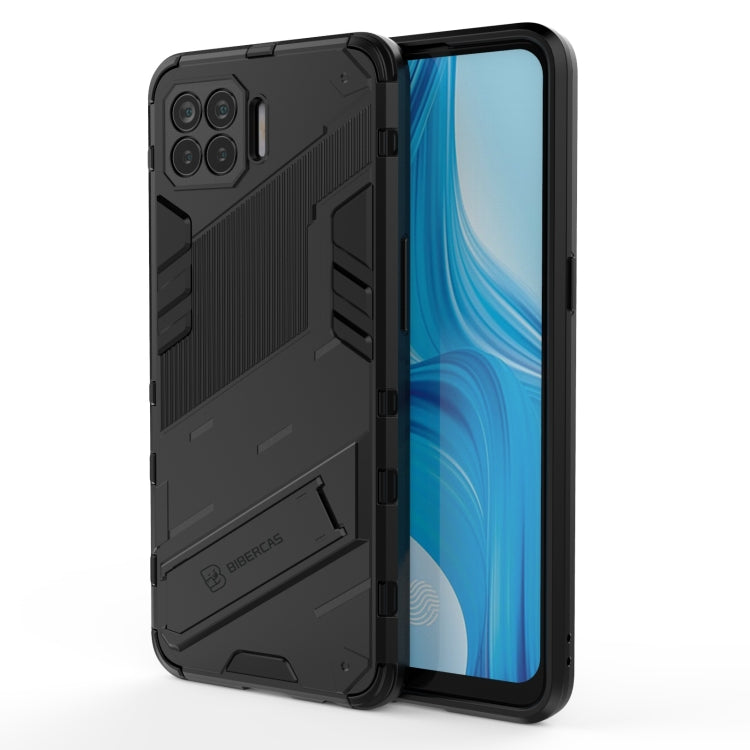 Punk Armor 2 in 1 PC + TPU Shockproof Case with Invisible Holder, For OPPO A93 5G, For OPPO A53 4G, For OPPO F17 Pro, For Realme C15, For Realme 7 Pro, For Realme 7, For OPPO Reno5 5G